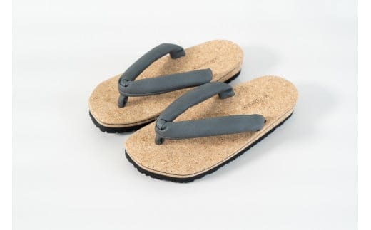コルクサンダル〔ＳＵ〕 Ｍサイズ グレーブラック