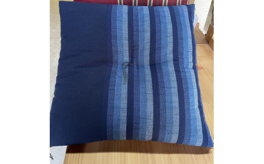 角座布団（45センチ角） 紺