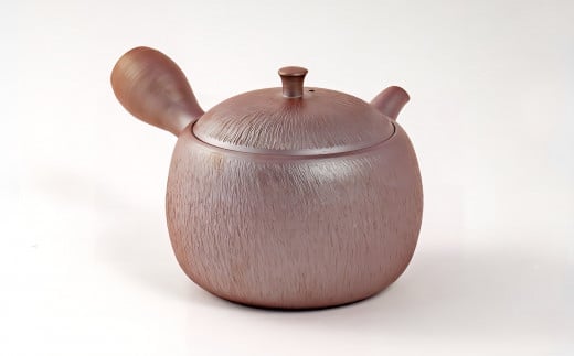 【萬古焼（ばんこやき）】醉月陶苑 窯印急須（飛鉋）