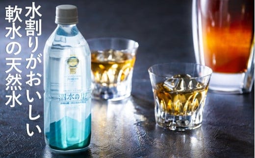 プレミアム天然水 鈴鹿山麓の銘水 泗水（しすい）の里 おいしい水 おいしい 軟水 水割り 24本 1ケース モンドセレクション 最高金賞