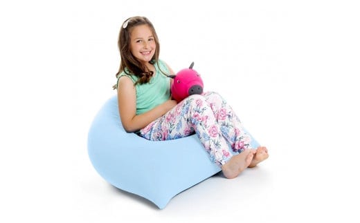 Yogibo Pyramid Premium（ヨギボー ピラミッド プレミアム）＜ペールブルー＞