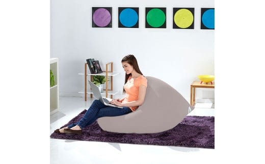 Yogibo Mini Premium（ヨギボー ミニ プレミアム）＜ライトグレー＞