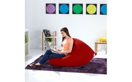 Yogibo Mini Premium（ヨギボー ミニ プレミアム）＜レッド＞