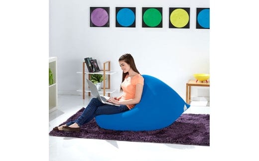 Yogibo Mini Premium（ヨギボー ミニ プレミアム）＜アクアブルー＞