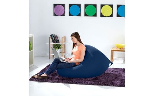 Yogibo Mini Premium（ヨギボー ミニ プレミアム）＜ネイビーブルー＞