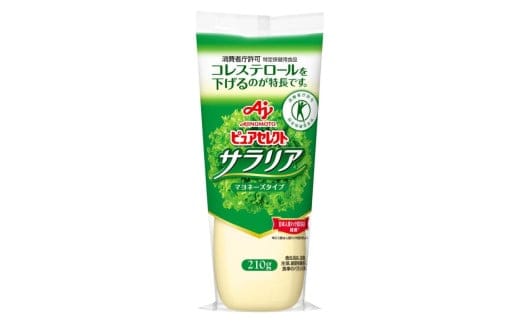 味の素 「ピュアセレクト? サラリア?」210ｇ×３本【マヨネーズ AJINOMOTO 調味料 日用品 三重県 四日市市 四日市 四日市市ふるさと納税】