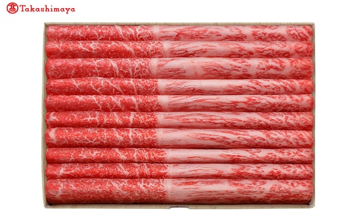 【高島屋選定品】＜お肉の専門店スギモト＞松阪牛しゃぶしゃぶ用（モモ肉）TSY-206 モモ肉５００ｇ TSY-03-06