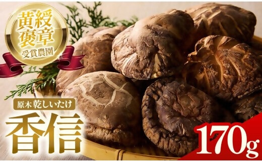 YZ‐03 森林栽培原木乾しいたけ「香信」 170g
