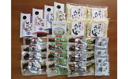 MN-03 料亭の鮎の甘露煮と地元産山菜佃煮セットB