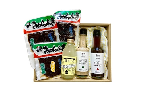 柚子の雫 /宮川物産 ゆず 柚子 佃煮 ジュース ポン酢 ドレッシング お取り寄せグルメ セット 詰め合わせ 詰合せ ドリンク 柚 ぽん酢 調味料 ご自宅用 家庭用 ギフト 贈答用 三重県 大台町 007