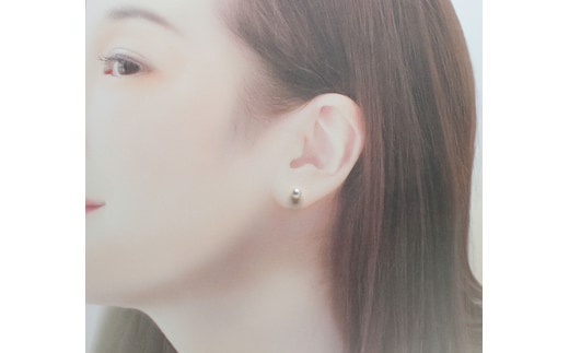 プラチナ アコヤ真珠 5ミリサイズ ピアス ／ アクセサリー 真珠 パール 伊勢志摩 ギフト プレゼント カジュアル フォーマル パールハヤシ 三重県 南伊勢町