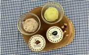 大内山アイスクリーム4個ずつセット　グリーンティー・チョコ【khy005-5B】