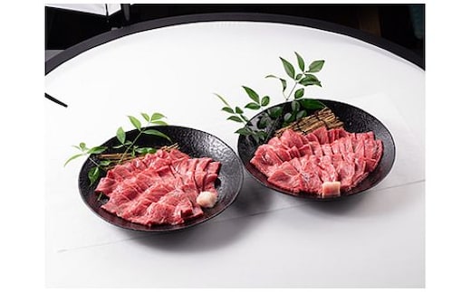 近江牛食べ尽しコース頒布会4回お届け（焼肉用・赤身ステーキ・ロースすき焼しゃぶしゃぶ用・厚切りステーキ）[0026]