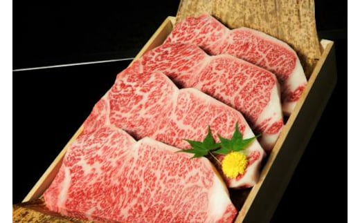 近江牛A5ランクロースすき焼き 1kg・サーロインステーキ 1kg (250g×4枚)セット [0090]