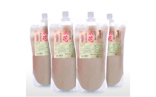 喜代治の甘酒 1,000ml×4 飲料 ドリンク 加工食品 ノンアルコール お酒 無添加甘酒 美容 