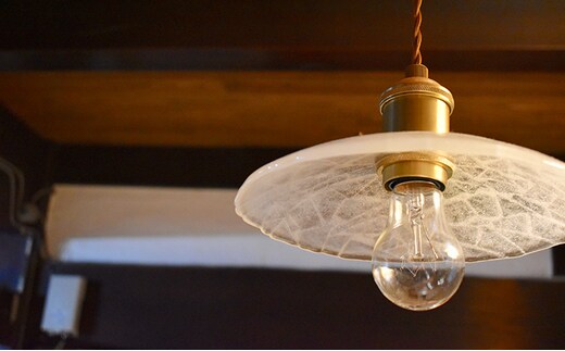 ガラスのランプシェード インテリア 工芸品 ガラス製 家具 