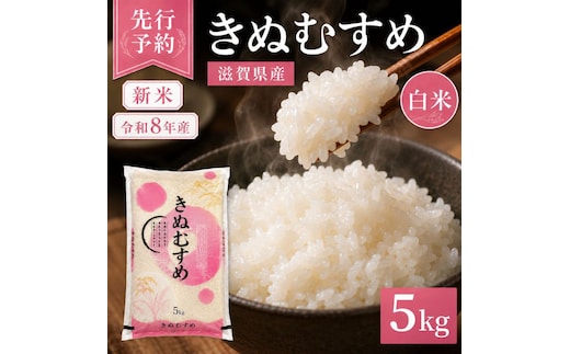 【令和8年産】 先行予約 新米 きぬむすめ 5kg 令和8年産 米 精米 こめ コメ お米 ご飯 米 近江米 キヌムスメ 5キロ 令和8年 令和8年度産 令和八年産 滋賀県 豊郷 豊郷町