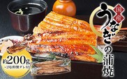 国産うなぎの蒲焼 約200g×2尾(特製ダレ付)  ふるさと納税 鰻 うなぎ 蒲焼 国産 京都府 福知山市