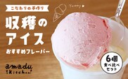 【こだわりの手作り】収穫のアイス<おすすめフレーバー食べ比べ6個セット>（ミルク・イチゴ・ほうじ茶・抹茶・丹波栗・丹波黒豆各1カップ）/ ふるさと納税 スイーツ アイス アイスクリーム こだわり 手作り 6個 食べ比べ セット 季節 ミルク イチゴ ほうじ茶 抹茶 丹波栗 丹波黒豆 ヒラヤミルク 自家製 無着色 福知山市 京都府 FCCP002