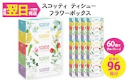 スコッティ ティシュー フラワーボックス 250組 (5箱×12パック・計60箱)【fc-AS002-A】【日本製紙クレシア株式会社】