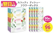 スコッティ ティシュー フラワーボックス 250組 (5箱×12パック・計60箱)【fc-AS002-A】【日本製紙クレシア株式会社】