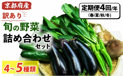 【訳あり・定期便】旬の野菜詰め合わせ（全4回 春・夏・秋・冬）
