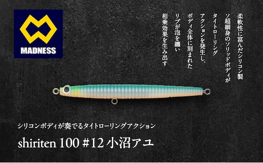 シリテン 100 #12 小沼アユ〈釣り、ルアー、釣り具、スポーツ〉雑貨 日用品