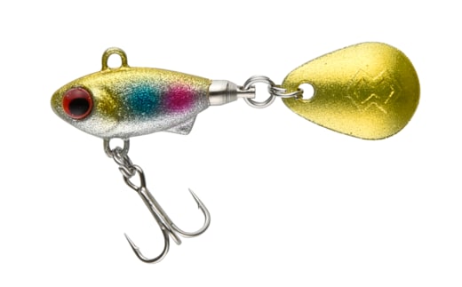 BAKUREE spin 6 #02 銀粉ゴールドレインボー