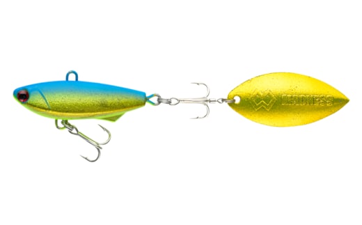 BAKUREE spin 30 #11 銀粉グリーンチャートゴールド