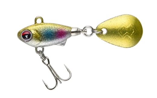 BAKUREE spin TG 12 #03 銀粉ゴールドレインボー