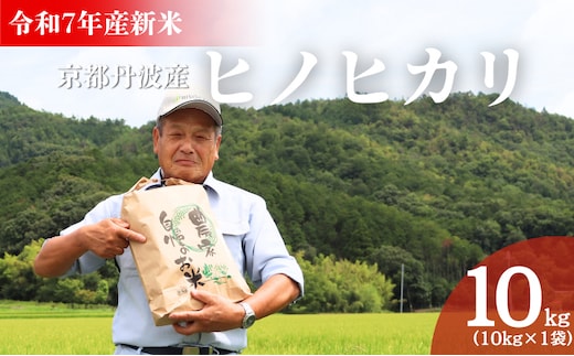 令和7年産新米 京都丹波産ヒノヒカリ 10kg | お米 米 精米 白米