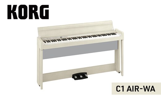 C1 AIR-WA ピアノ 電子ピアノ デジタルピアノ 電子楽器 日本製 RH3鍵盤 Bluetooth対応 88鍵盤 ホワイトアッシュ