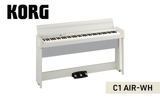 C1 AIR-WH ピアノ 電子ピアノ デジタルピアノ 電子楽器 日本製 RH3鍵盤 Bluetooth対応 88鍵盤 ホワイト