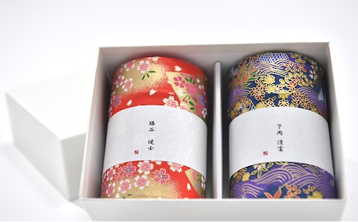 【農林水産大臣賞受賞】茶農家が作る宇治田原産玉露〈お茶 茶 緑茶 玉露 茶葉 茶筒 お茶缶 農林水産大臣賞 工芸品〉 加工食品 