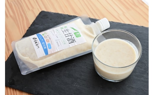 京都・喜右衛門 有機生甘酒ジンジャー（フローズン）（370g×5）京都・喜右衛門 〈あまざけ 甘酒 無添加 有機 オーガニック 麹 しょうが フローズン 飲む点滴 飲料 ドリンク スイーツ〉