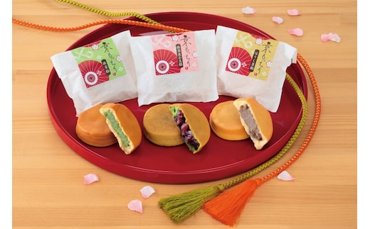 京もっちり詰合せ15個入(3種×各５個)〈お菓子 和菓子 スイーツ 抹茶スイーツ どら焼き まんじゅう 宇治抹茶 あずきあん 抹茶あん ほうじ茶あん 餡 上品 もち粉 加工食品〉 