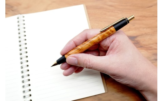 天然屋久杉シャープペンシル・ストレートタイプ(0.5mm)1本〈 ペン 文具