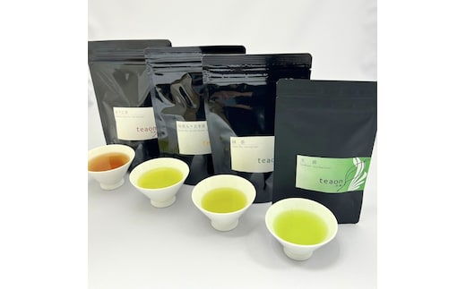 宇治茶ティーバッグ4種飲み比べセット（玉露・緑茶・抹茶入玄米茶・ほうじ茶）〈お茶 茶 煎茶 ティーバッグ 宇治茶 飲み比べ セット〉