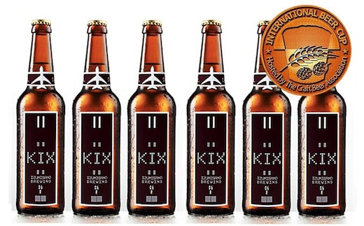 KIX BEER６本セット（デュンケル）【クラフトビール ビール お酒 地ビール びーる 瓶ビール 泉佐野ブルーイング】 010B189