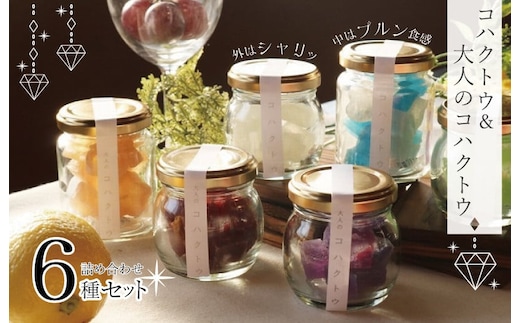 コハクトウ・大人のコハクトウおまかせ６種詰め合わせ 010B376