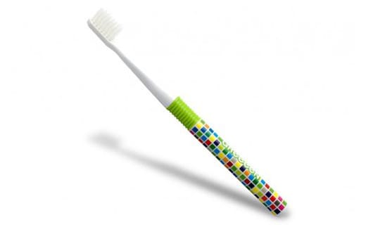 【日本製】歯ブラシ GReeeeN ハブラシ 白（HIDE）6本 010B561