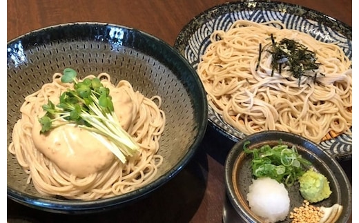 自家製麺そば心の「胡麻とろそば」2人前＆「こだわりのそば」2人前 010B826