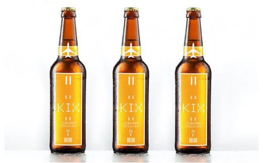 KIX BEER１２本セット（ヴァイツェン）【クラフトビール ビール お酒 地ビール びーる 瓶ビール 泉佐野ブルーイング】 020C042