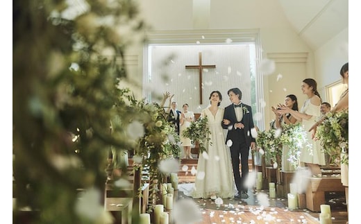木の教会 本格教会式 挙式プラン 099H055