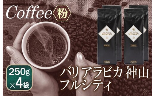 バリアラビカ神山フルシティ 250g×4袋／粉 099H1867