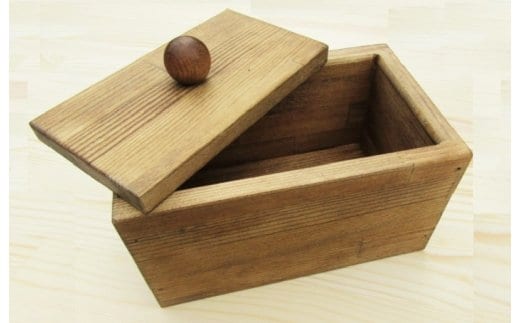 手作り木製マスクストッカー（ダークウォルナット） 099H2097