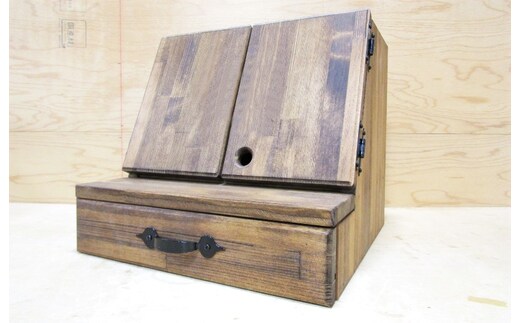 手作り木製ちいさなお仏壇 観音開きタイプ 099H2141