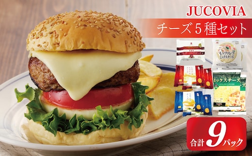 【ムラカワチーズ】JUCOVIA スライスチーズ3種・シュレッドチーズ2種セット 合計9P【食べ比べ セット 詰め合わせ 小分け 普段使い 高評価 ちーず】 010B1641