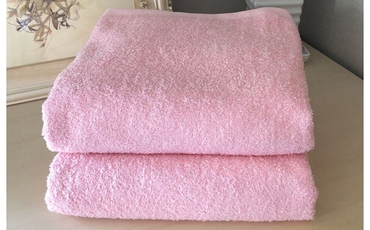 超大判バスタオル２枚セット（チェルシーローズ）泉州タオル 90×170cm【泉州タオル 国産 吸水 普段使い 無地 シンプル 日用品 家族 ファミリー】 020C469