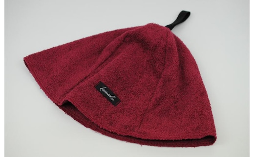 【スピード発送】泉州サウナハットLight（エンジ） G2121-1